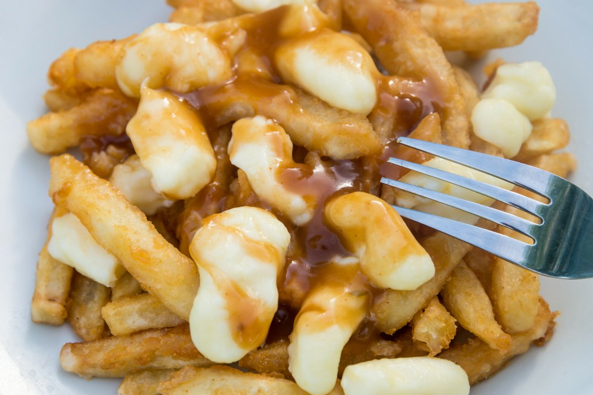 poutine is the national food of Canada