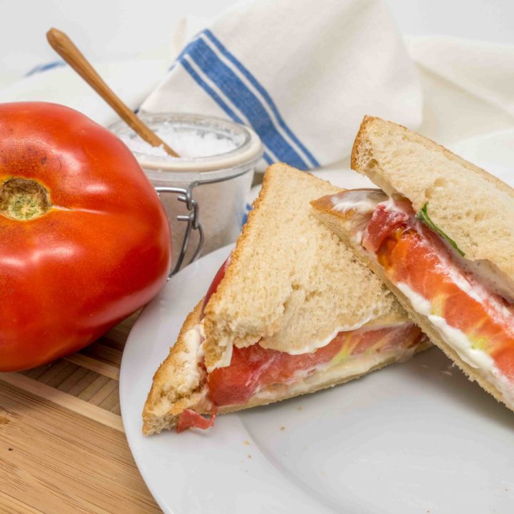 Southern tomato sandwiches are one of the best foods of summer