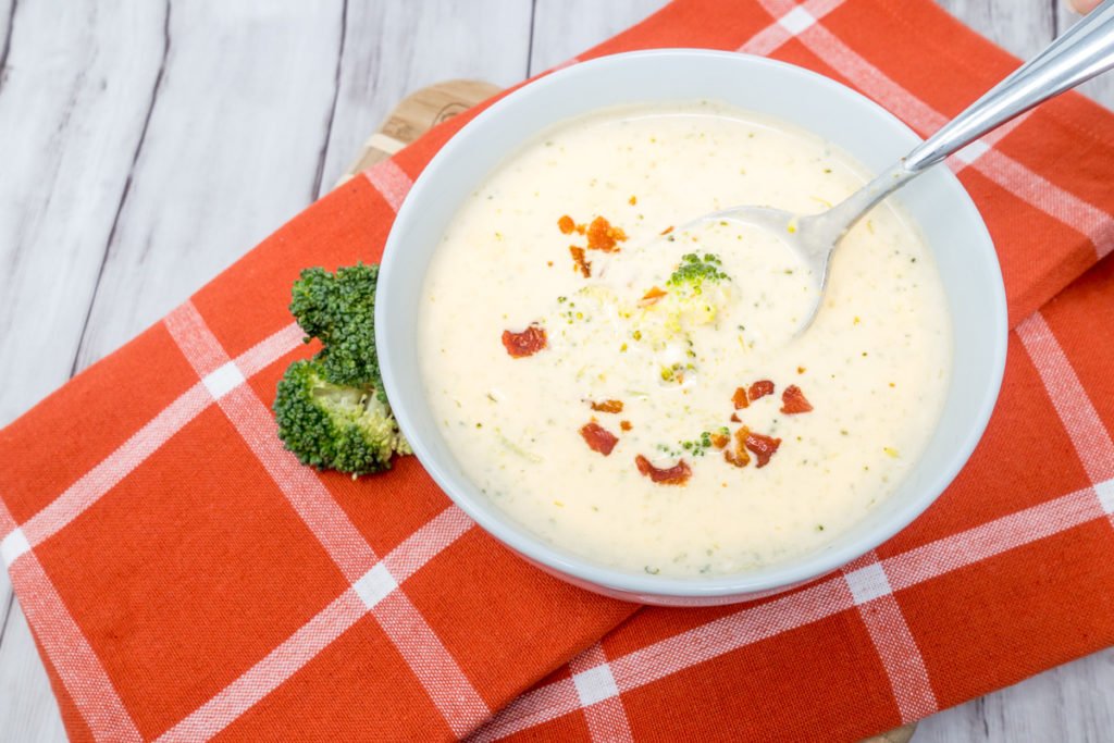 Easy broccoli cheese soup recipe is a great meal in just 30 minutes