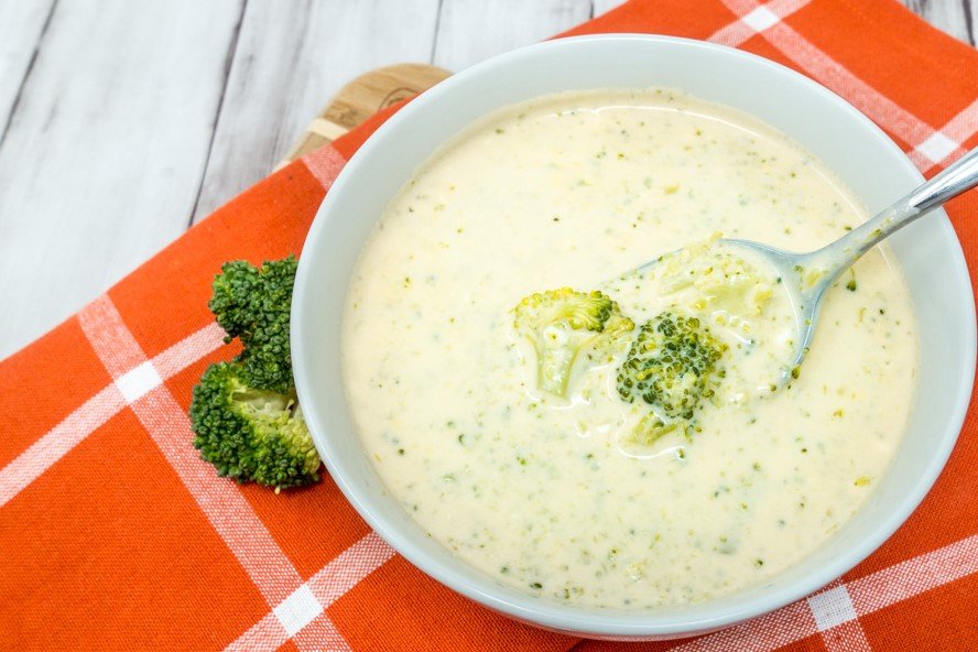 See how to make broccoli cheddar soup from scratch in 30 minutes