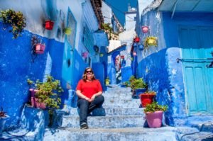 Laura in Morocco