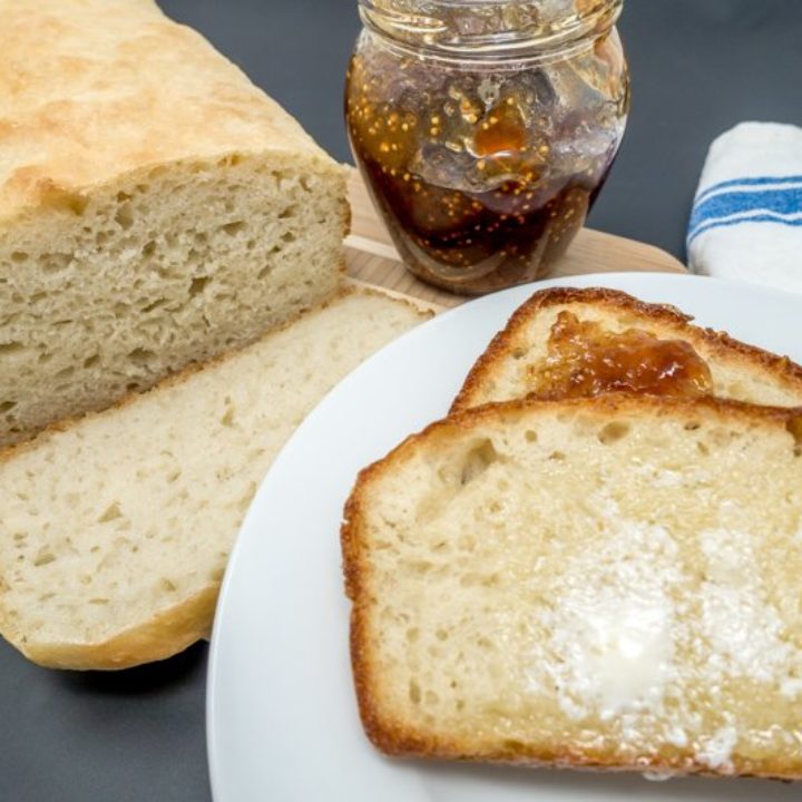 This no knead bread recipe is the perfect introduction to making bread at home