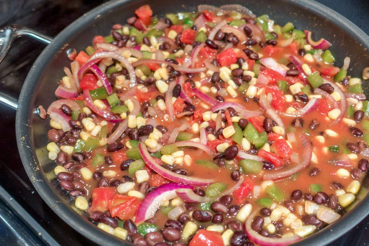 This filling casserole calls for five vegetables | quinoa casserole vegetarian