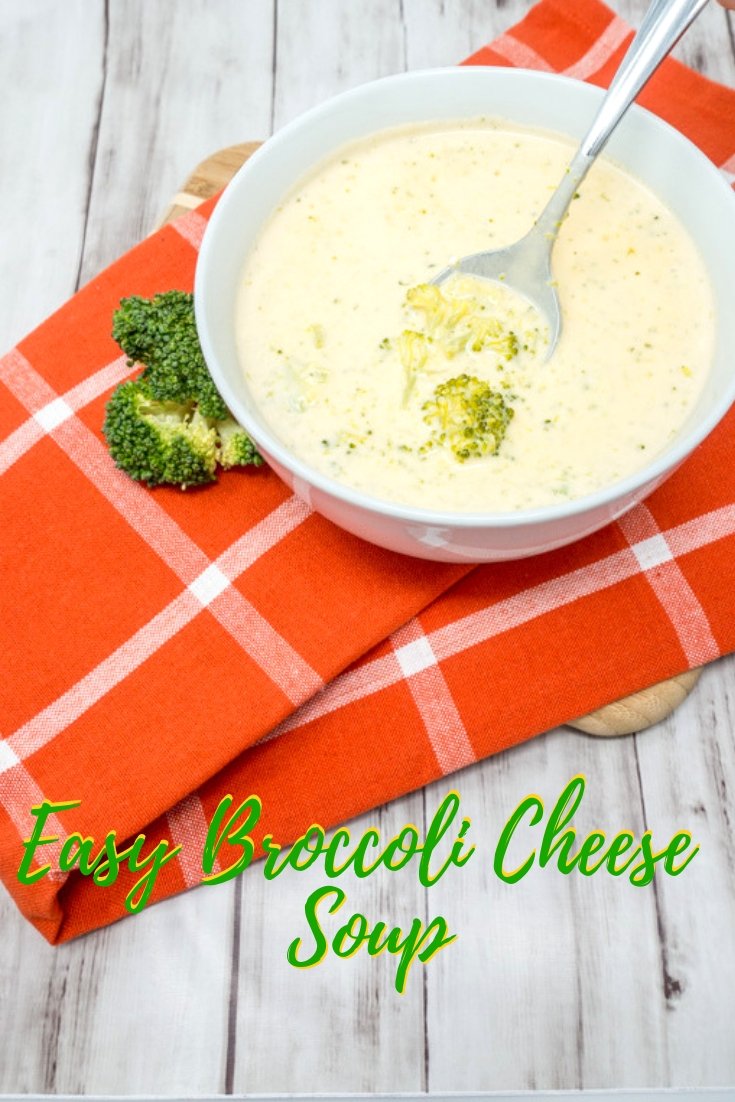 Simple broccoli cheddar soup hits the spot for a weeknight meal in just 30 minutes