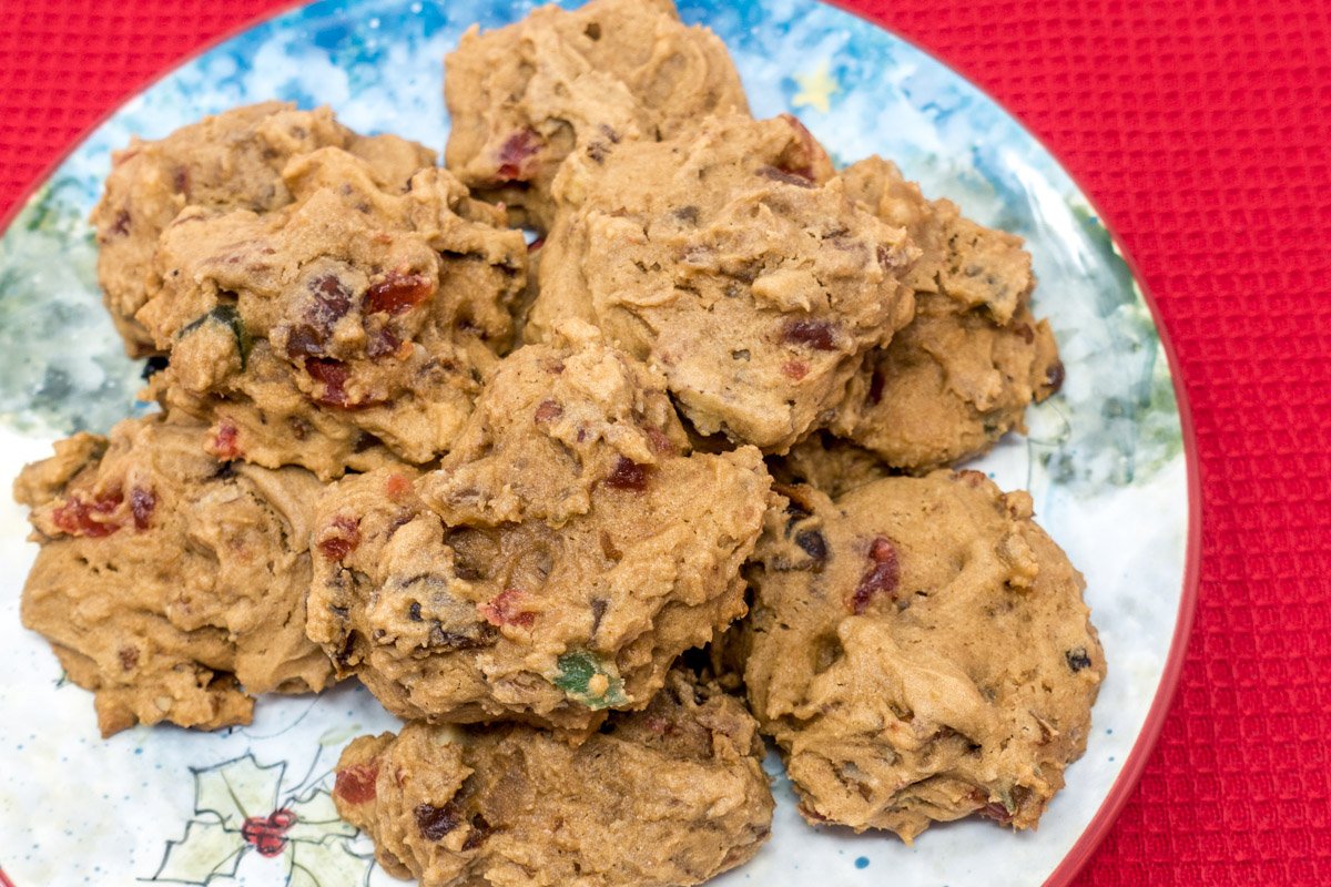 Try this easy fruitcake cookies recipe as an alternative to traditional Christmas fruitcake