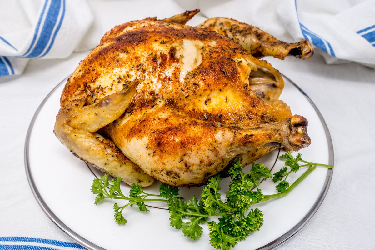 Slow Cooker Rotisserie Chicken - I Am Homesteader