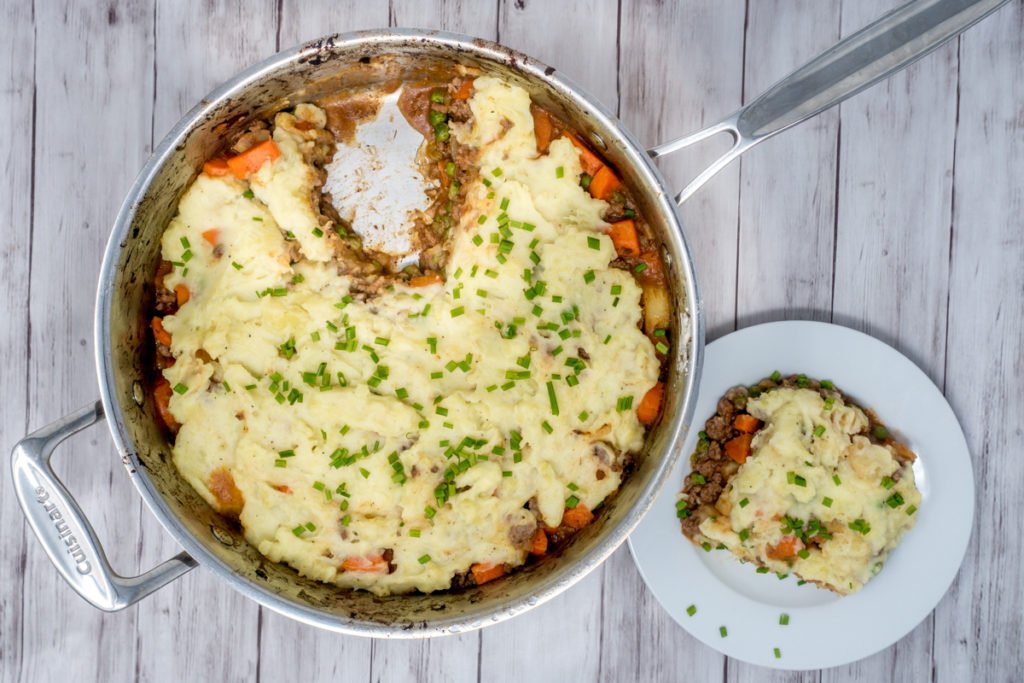 Easy Shepherd's Pie with Ground Beef and Vegetables I Believe I Can Fry