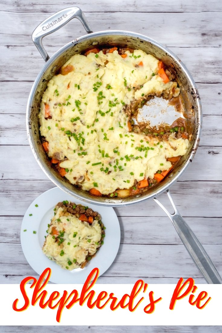 Shepherd's pie is a simple, delicious dinner option with lots of flavor