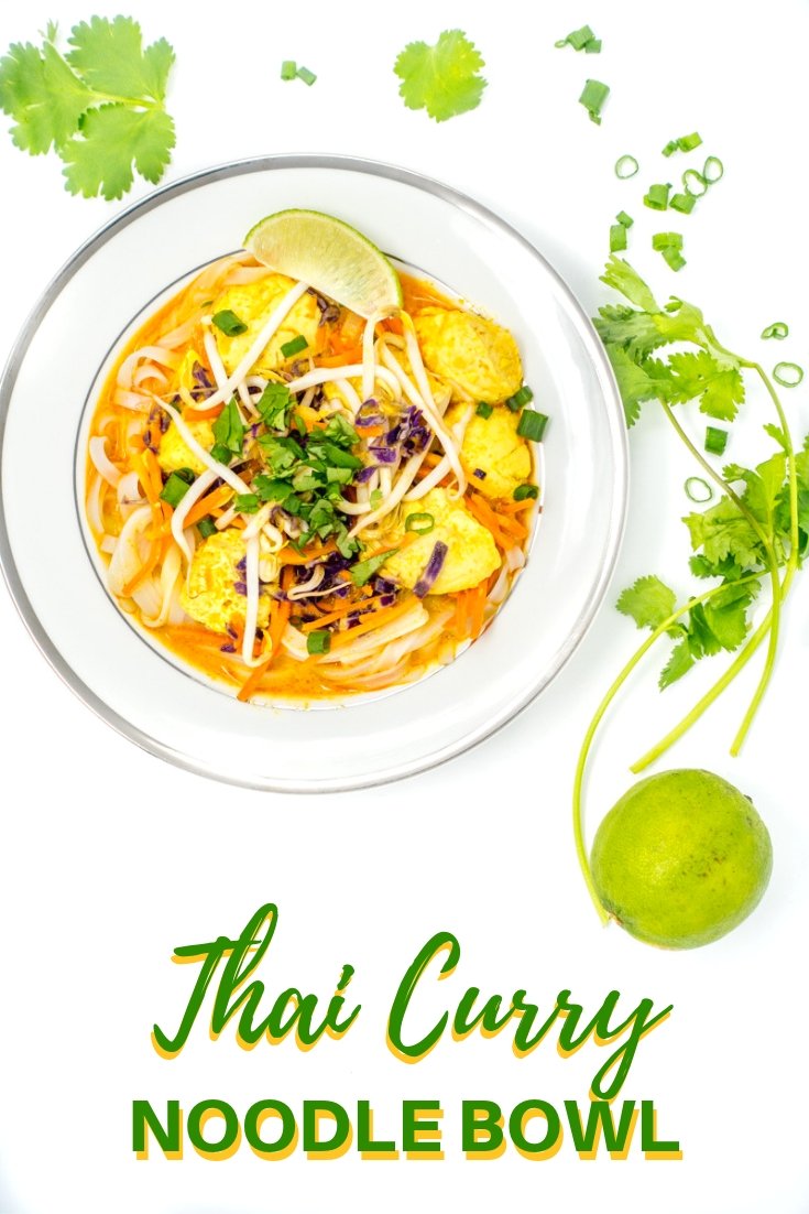 With deep flavors and a hint of spice, this Thai curry noodle bowl is a family favorite.